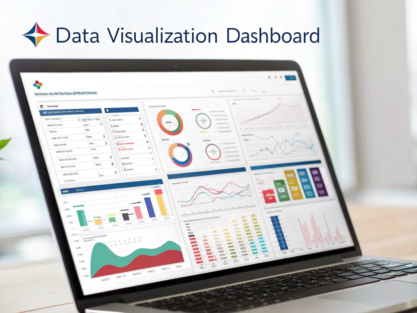A customizable dashboard interface with various widgets and charts, allowing users to tailor their view of financial data, in a clean and modern design. The image should convey flexibility and user control.