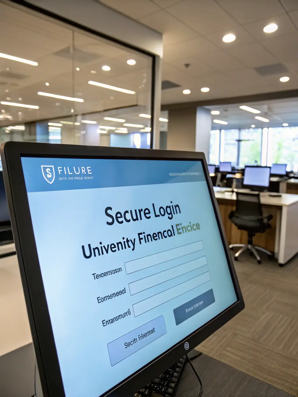 A secure login screen emphasizing the advanced security protocols of the Payherowk platform.